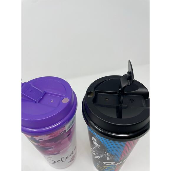 2 Selena Quintanilla Stripes Cups Celebrating 25 Years NEW Fiesta de la Flor - Picture 6 of 10